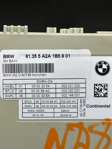 BMW 61355A6A949 в наличии Ровно
