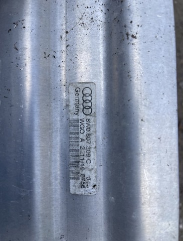 8W0807309C Усилитель бампера заднего купить Винница