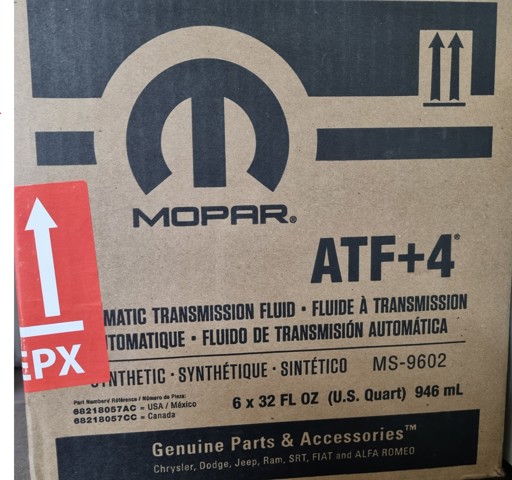CHRYSLER 68218057AC Трансмиссионное масло в наличии Запорожье