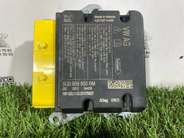 VAG 5Q0959655BM Модуль-процессор управления подушкой безопасности (ЭБУ AIRBAG) в наличии Днепр