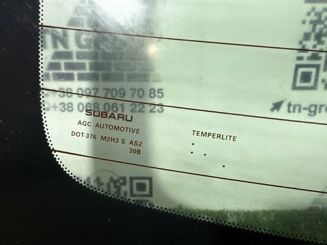 65109AN00A SUBARU Заднее стекло купить в Полтава