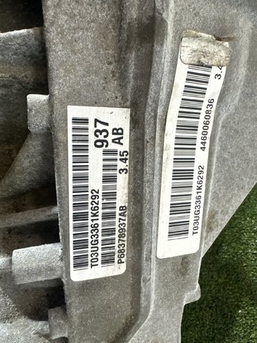 CHRYSLER 68378937AB Задний редуктор в наличии Житомир