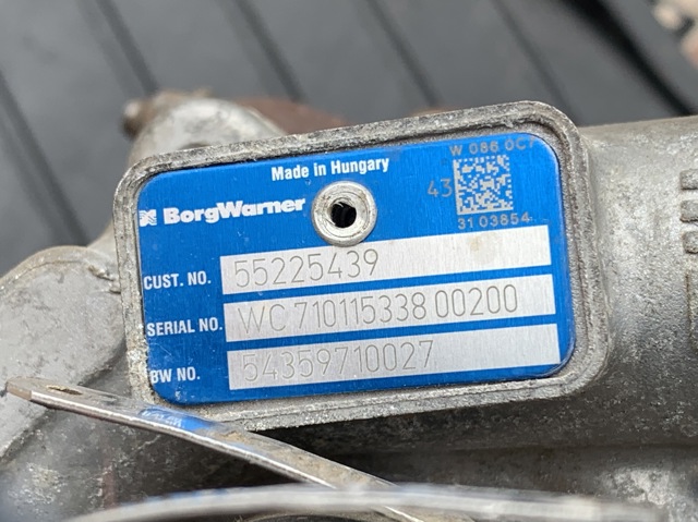 FIAT 55225439 Турбина в наличии Львов