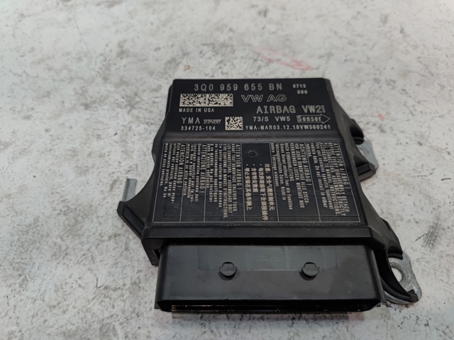 Блок управления airbag 3Q0959655DB VAG