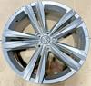 (доставка зі сша в україну 5-15 днів) volkswagen atlas wheel rim 20" 20x8 five double spoke silver oem 2018-2020 (ціна не остаточна! зверніться до менеджера для узгодження вартості та термінів доставки) 3QF601025EZ49