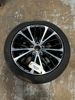 (доставка зі сша в україну 5-15 днів) wheel alloy black chrome 18 inch w/ tire 235 45 18 toyota camry 2018-2020 oem (ціна не остаточна! зверніться до менеджера для узгодження вартості та термінів доставки) 4261106E10