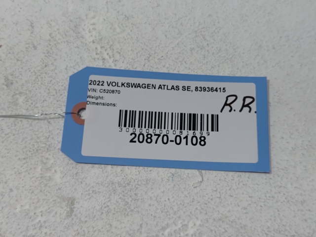 5GM837206GRU VAG Ручка двери правой наружная передняя/задняя купить в Черкассы