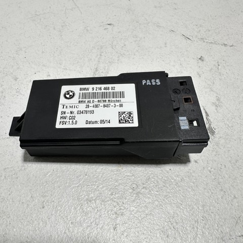 9216468 BMW Модуль управления (ЭБУ) переднего сидения купить в Ирпень