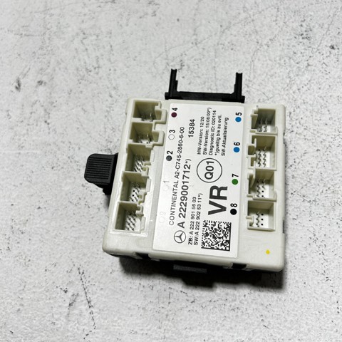 Блок комфорта передней двери A2229001614 MERCEDES