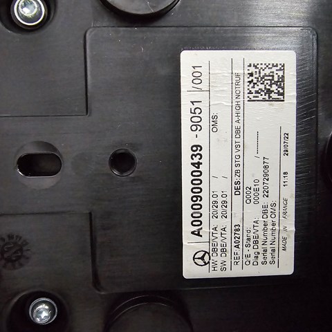 A0009000439 Плафон салона купить Ровно