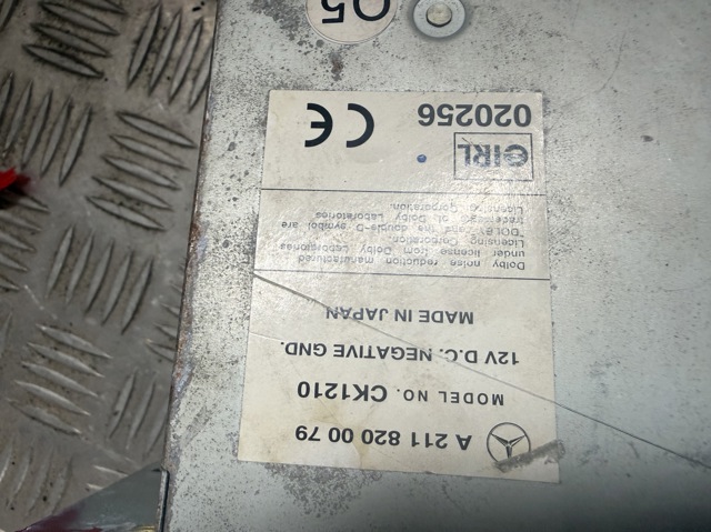 A2118200079 MERCEDES Магнитола (радио AM/FM) купить в Хмельницкий