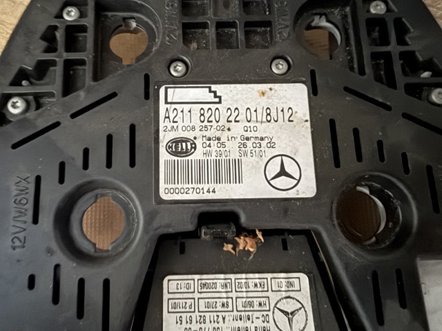 MERCEDES A2118202201 Плафон салона в наличии Харьков
