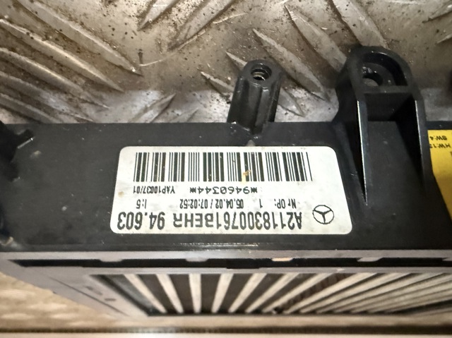 MERCEDES A2118300761 Электроподогреватель воздуха системы отопления салона в наличии Ирпень