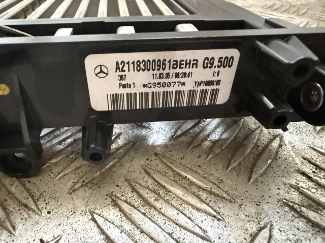 MERCEDES A2118300961 Электроподогреватель воздуха системы отопления салона в наличии Хмельницкий
