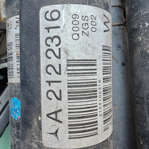 Вал карданный задний A2124102316 MERCEDES