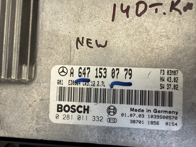 Модуль управления двигателем A6471530779 MERCEDES