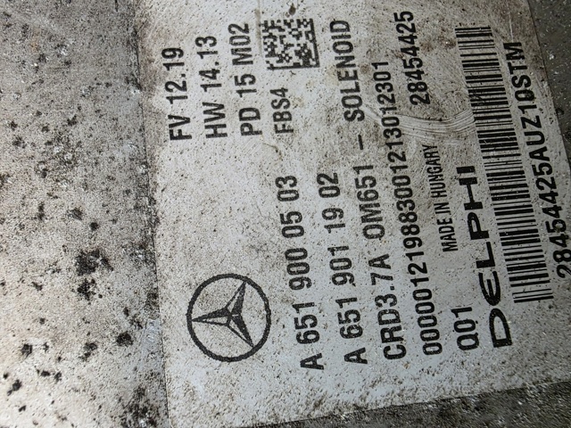 Компьютер двигателя A6519000503 MERCEDES