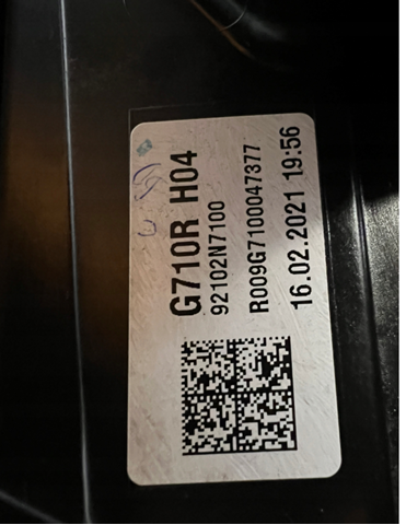 92102N7100 HYUNDAI Фара правая купить в Николаев