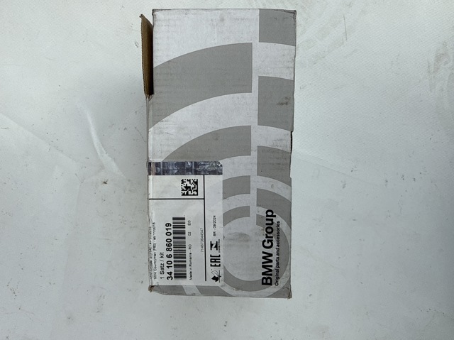 Колодки тормозные передние дисковые 34106860019 BMW