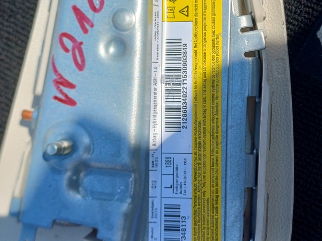 MERCEDES A21286034029051 Подушка безопасности (AIRBAG) спинки сиденья левого в наличии Днепр