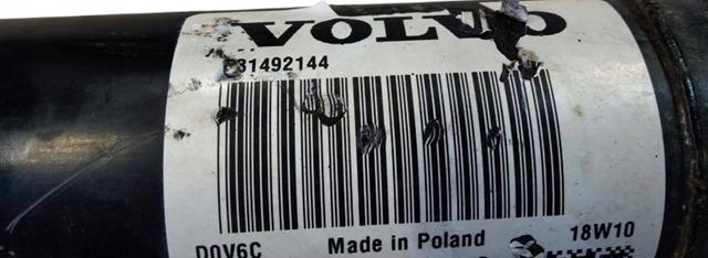 VOLVO 31492144 Кардан задний в наличии Каменское