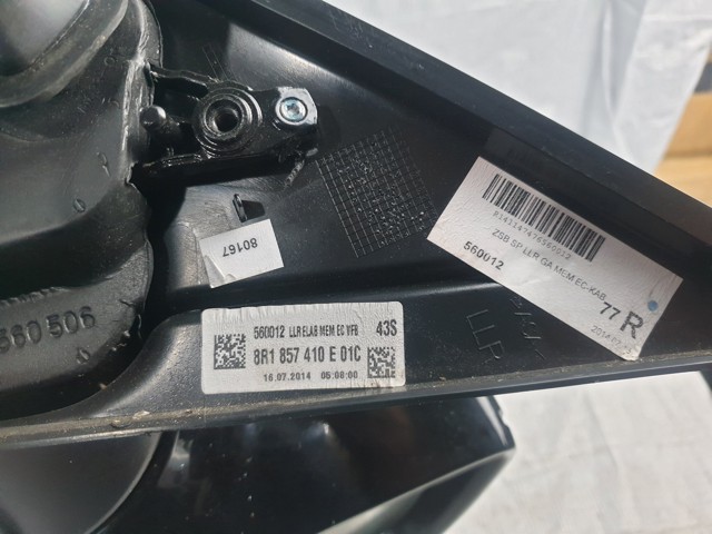 8R1857410E VAG Правое зеркало купить в Ирпень