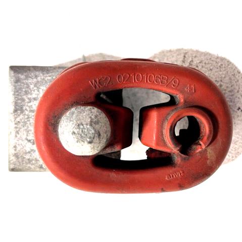 Coxim de fixação do silenciador Volkswagen Polo 6 AW1, BZ1, AE1