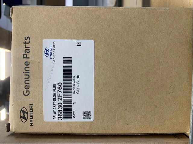 Реле свечей накала 368302F760 HYUNDAI