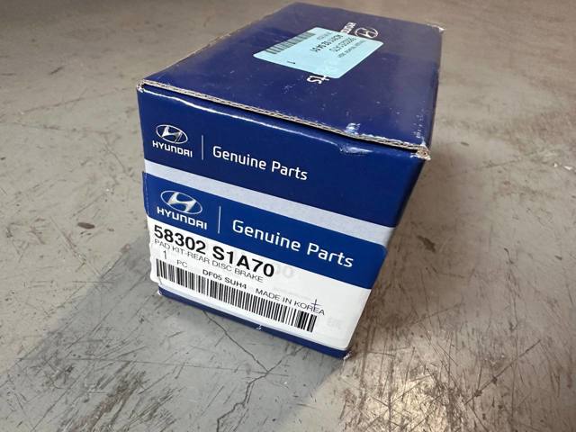 Задние колодки 58302S1A70 HYUNDAI