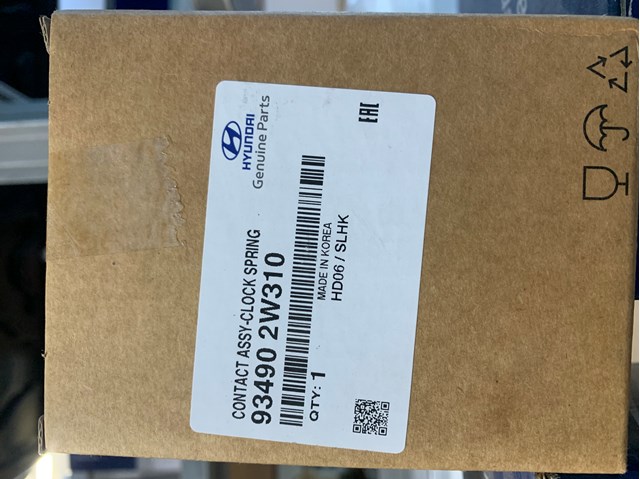 934902W310 HYUNDAI Кольцо контактное, шлейф руля купить в Ровно