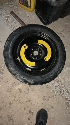 Докатка, аварийное запасное колесо 5N0601027E VAG
