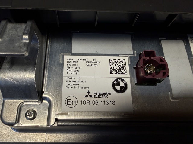 Дисплей многофункциональный 65505A42087 BMW