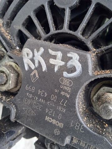 RENAULT 0124325031 Генератор в наличии Днепр