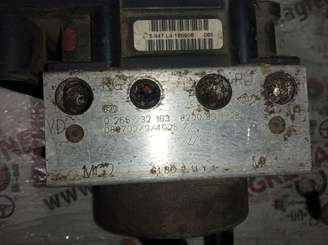 0265232163 RENAULT Блок управления АБС (ABS) гидравлический купить в Киев