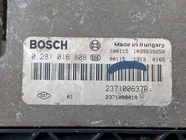 RENAULT 0281016808 Блок управления двигателем в наличии Тернополь