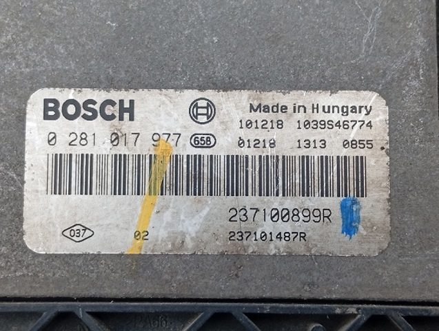 0281017977 RENAULT Модуль управления (ЭБУ) двигателем купить в Тернополь