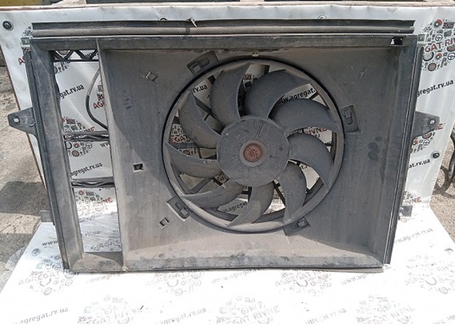FIAT 1496076080 Диффузор радиатора кондиционера, в сборе с крыльчаткой и мотором в наличии Тернополь