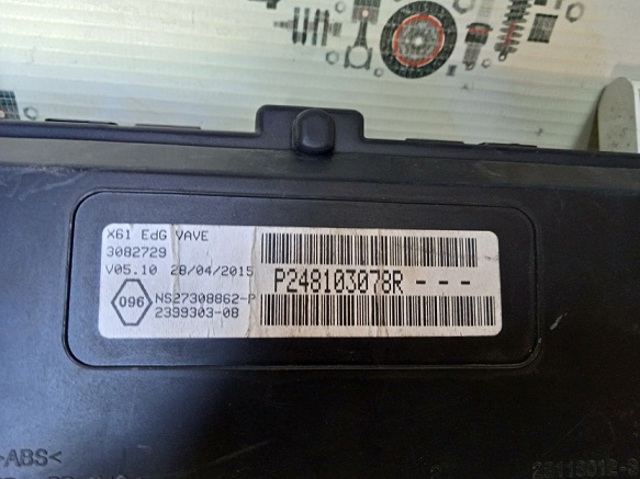 RENAULT 248103078R Приборная доска (щиток приборов) в наличии Ирпень