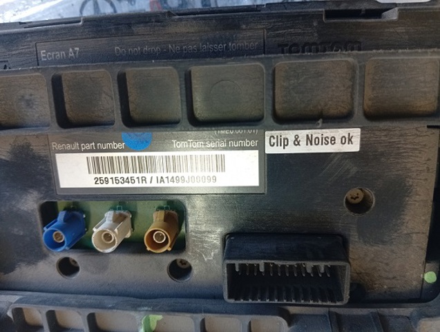 259153451R RENAULT Дисплей многофункциональный купить в Павлоград