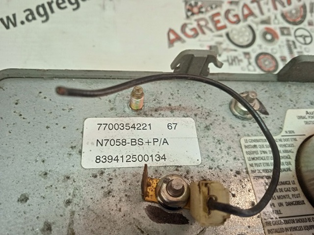 RENAULT 7700354221 Подушка безопасности (AIRBAG) пассажирская в наличии Чернигов