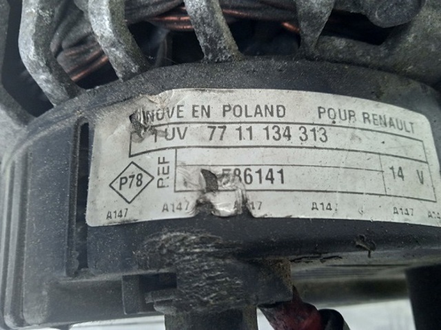 7711134313 RENAULT Генератор купить в Харьков