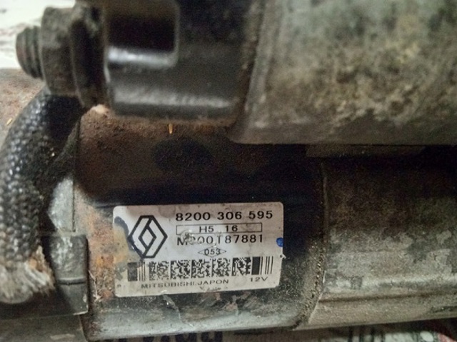 8200306595 RENAULT Стартер купить в Винница