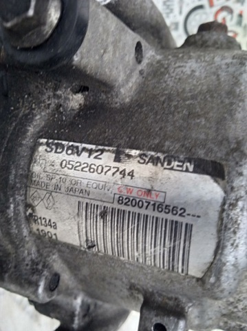 8200716562 RENAULT Компрессор кондиционера купить в Полтава