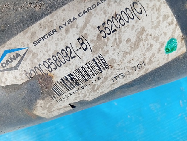 8200958092 Кардан задний купить Николаев