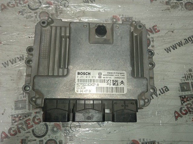 Мозги двигателя 9664843780 PEUGEOT