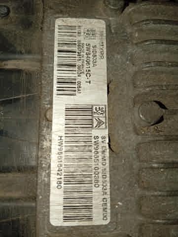 Модуль управления двигателем 9665100380 FIAT
