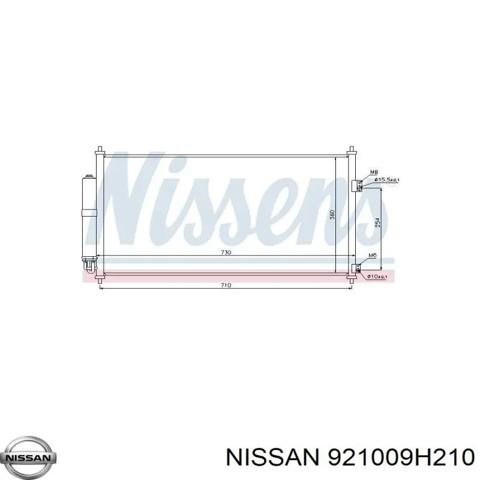 NISSAN 921009H210 Радиатор кондиционера в наличии Запорожье
