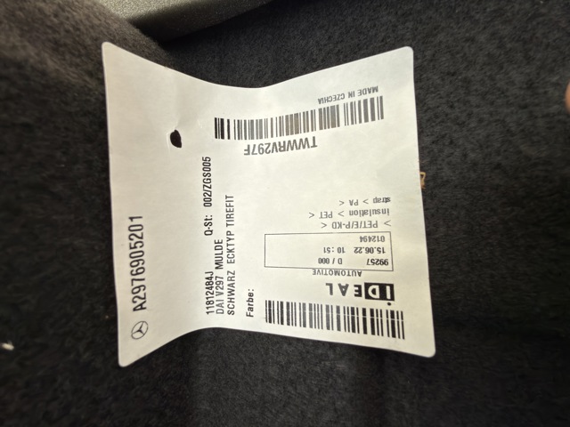 MERCEDES A2976905201 в наличии Николаев