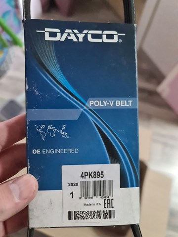 4PK895 DAYCO Ремень генератора купить в Украина
