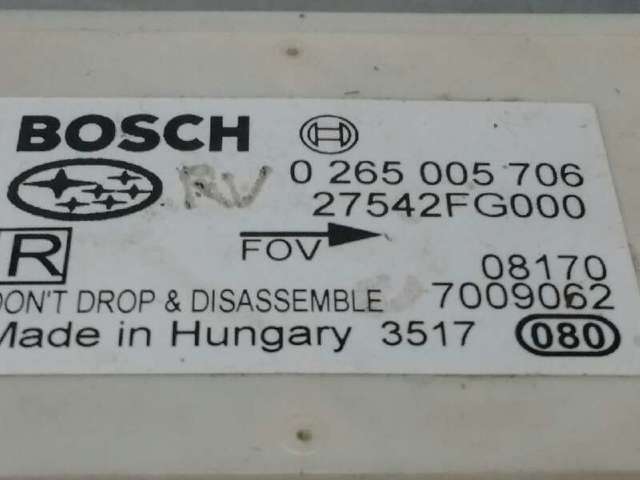 SUBARU 0265005706 в наличии Запорожье